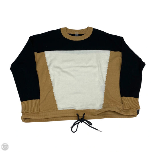 Sweater By Lou And Grey In Black & Cream, Size: S