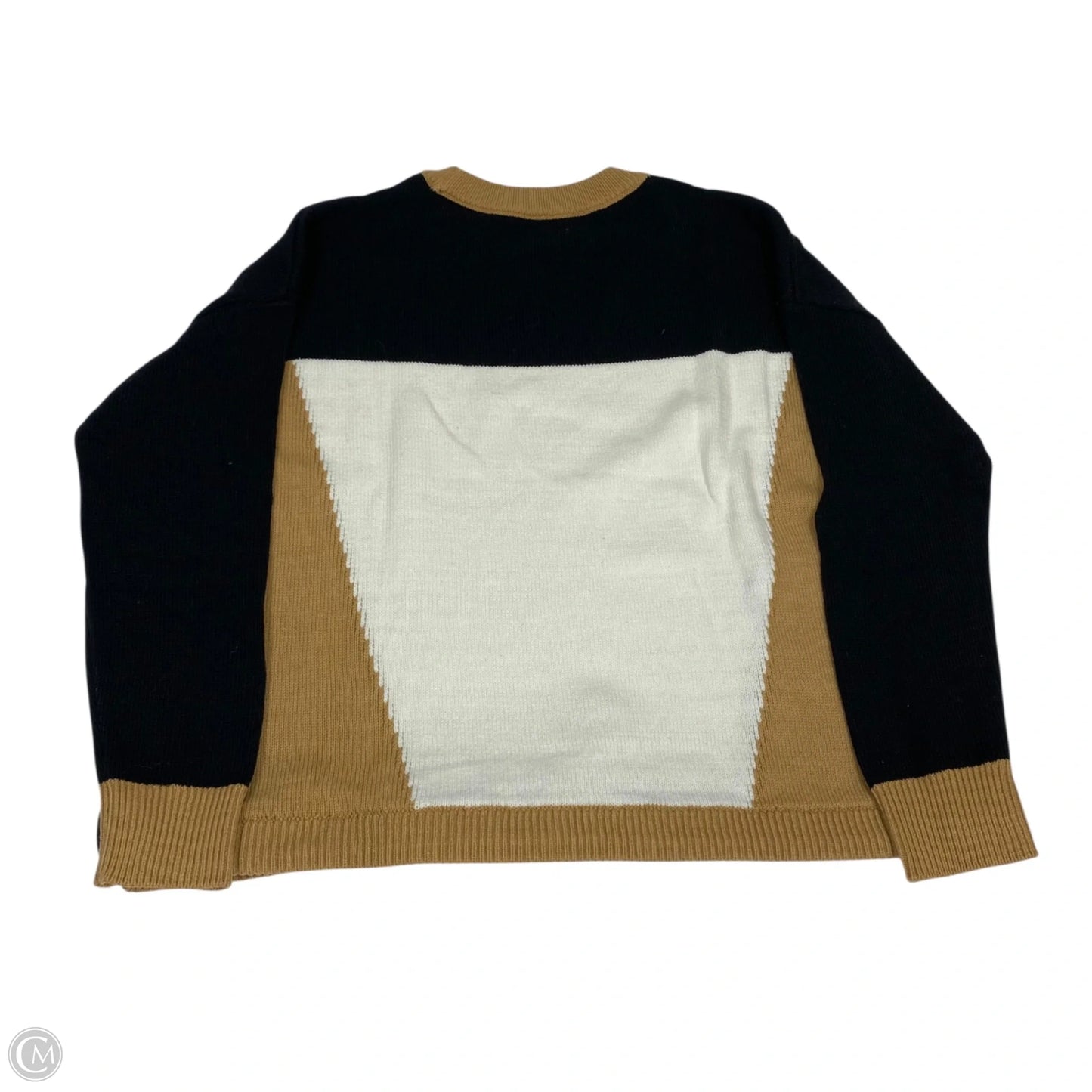 Sweater By Lou And Grey In Black & Cream, Size: S
