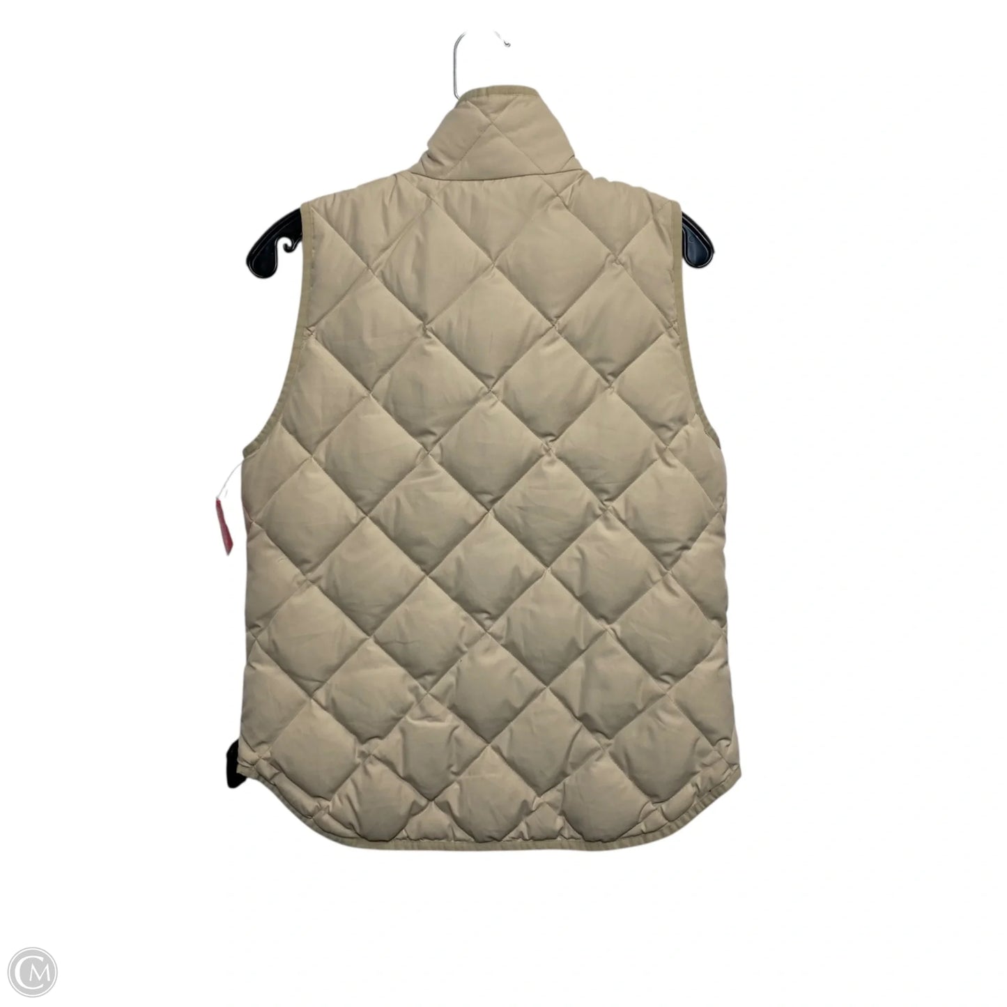 Vest Puffer & Quilted By J. Crew In Tan, Size: S