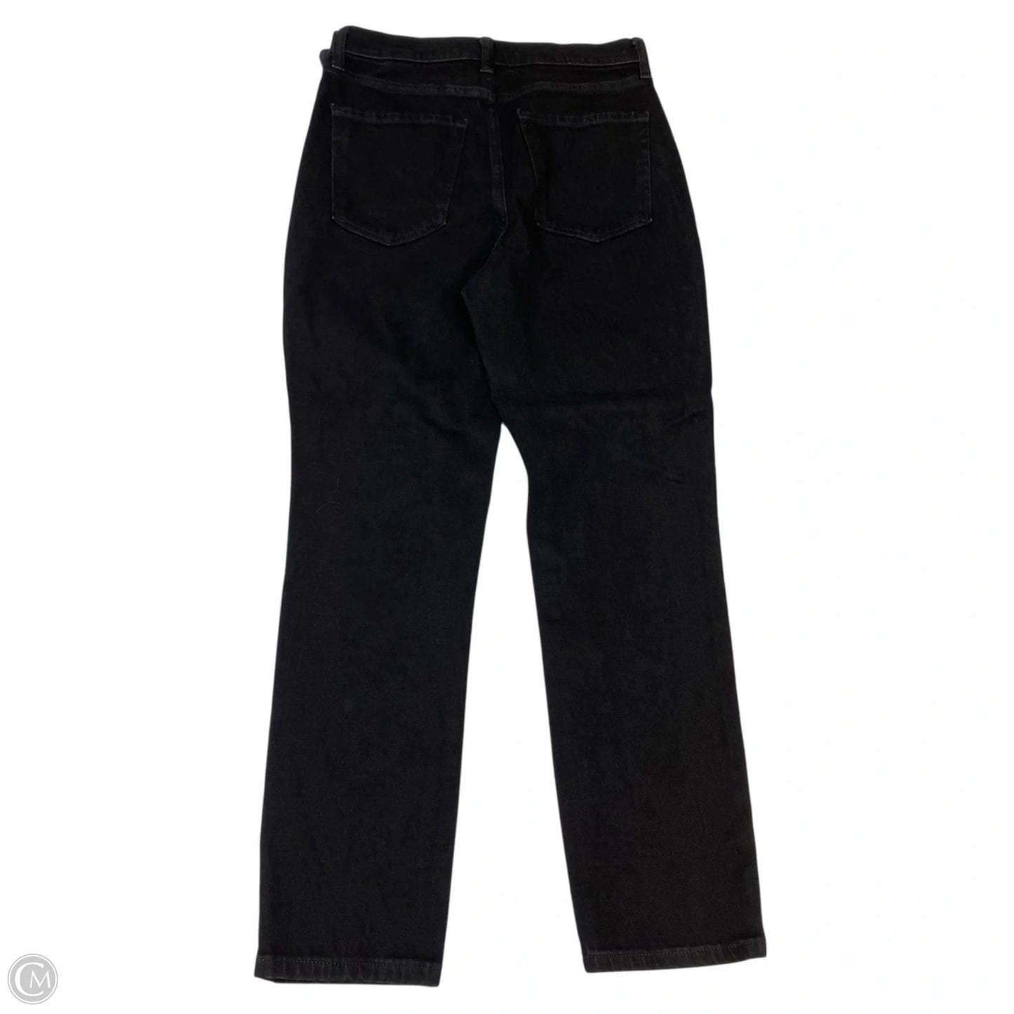 Jeans Skinny By Banana Republic In Black Denim, Size: 6