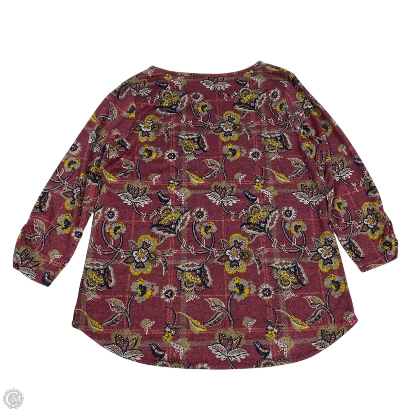 Top Long Sleeve By Ibdiffusion In Purple, Size: L