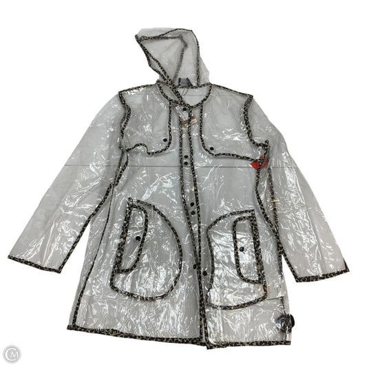 Coat Raincoat By Boohoo Boutique In Clear, Size: 0