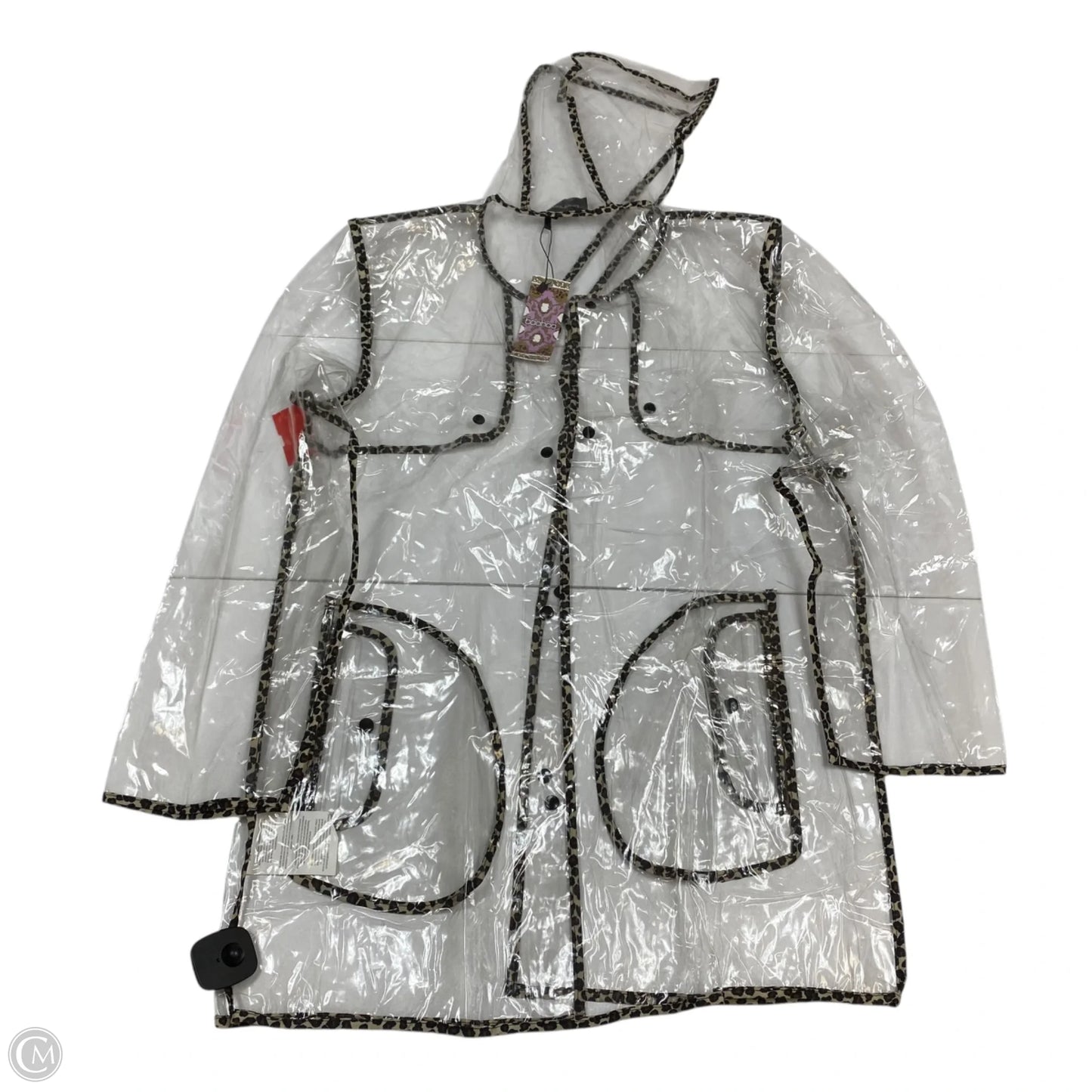 Coat Raincoat By Boohoo Boutique In Clear, Size: 0