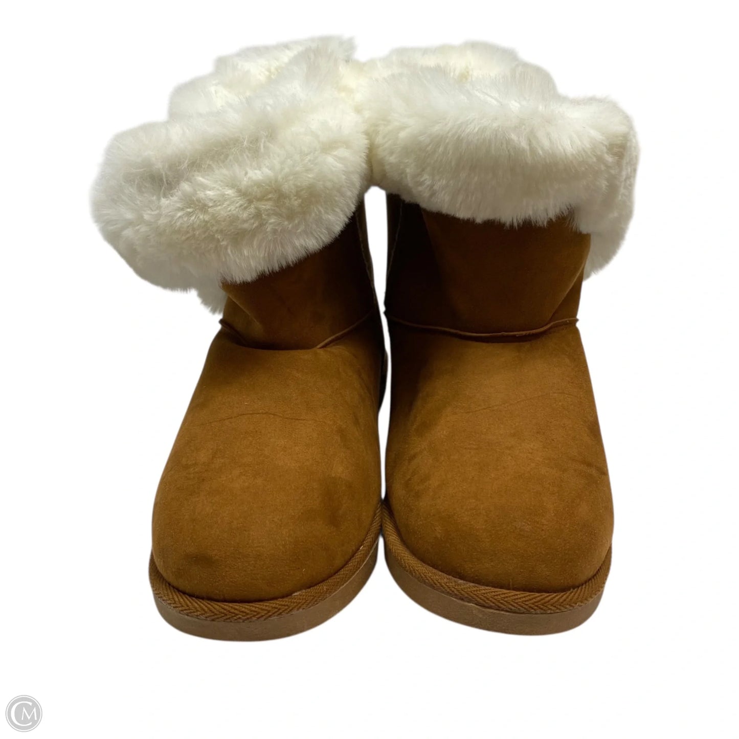 Boots Ankle Flats By London Fog In Tan, Size: 10