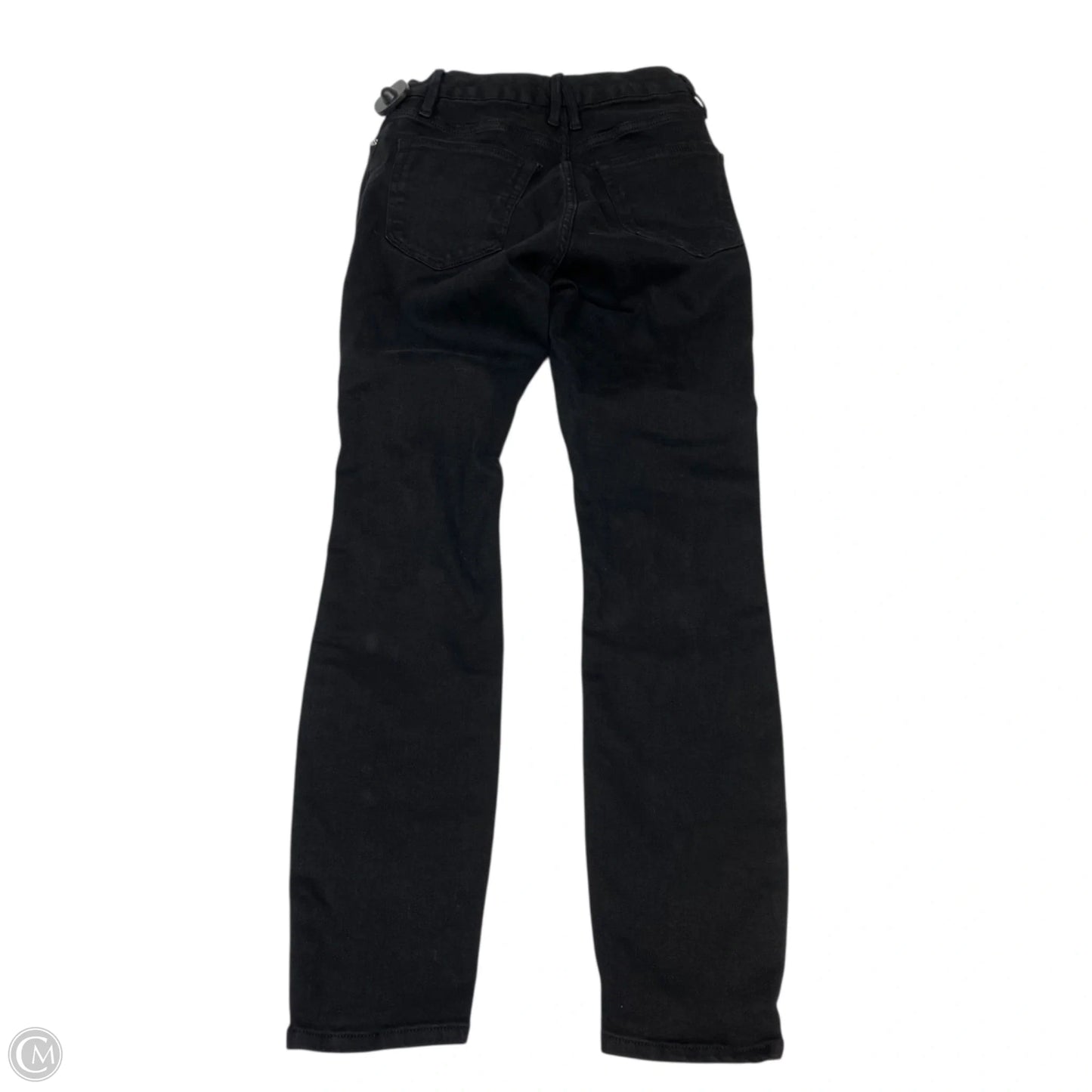 Jeans Designer By Good American In Black Denim, Size: 0