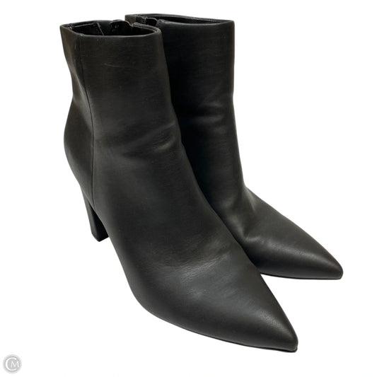 Boots Ankle Heels By Marc Fisher In Black, Size: 9.5
