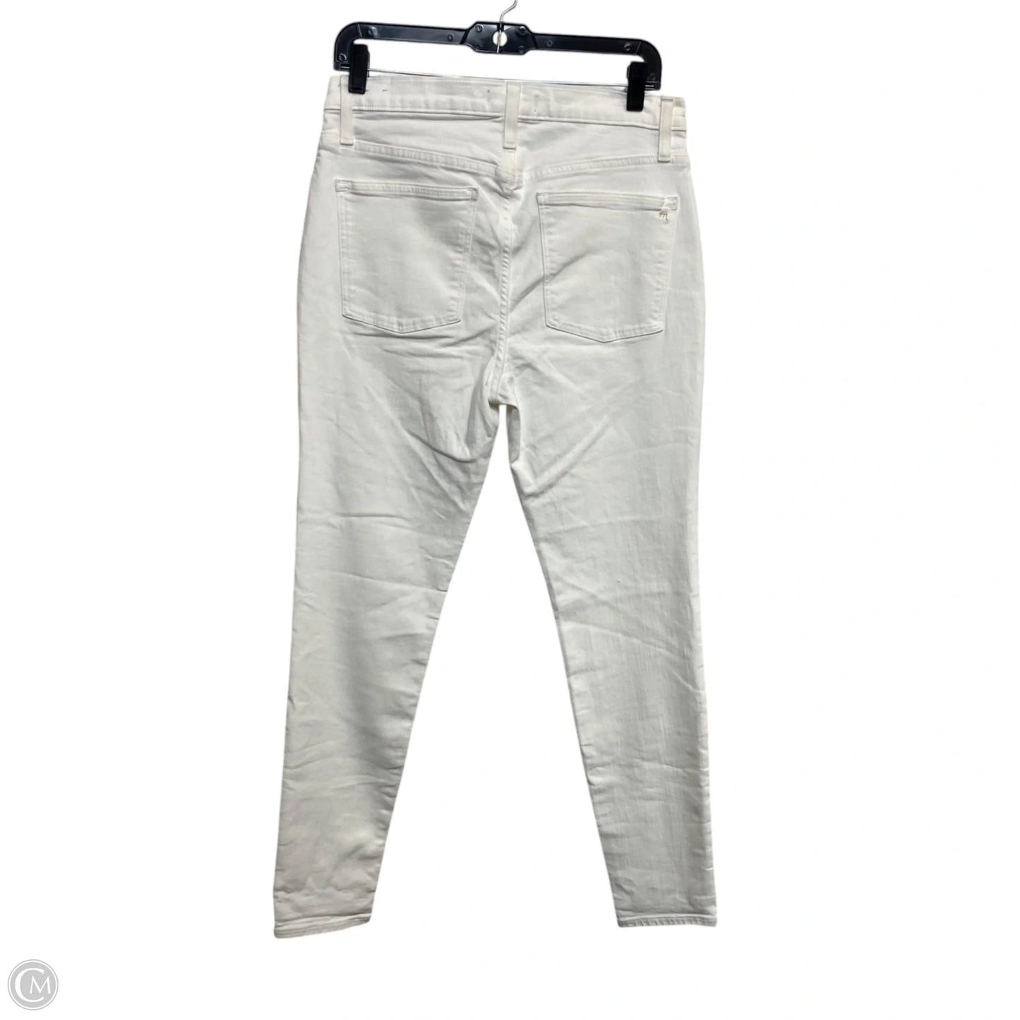 Jeans Skinny By Madewell In White Denim, Size: 12