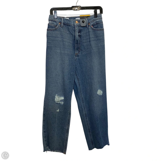 Jeans Straight By Sofia By Sofia Vergara In Blue Denim, Size: 14