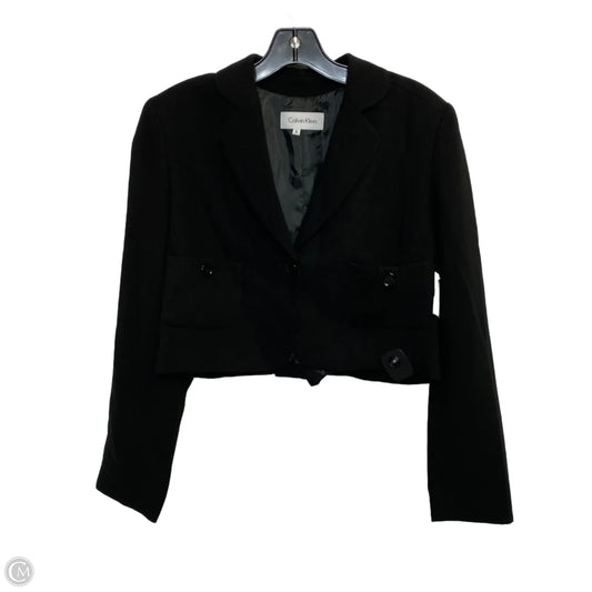 Blazer By Calvin Klein In Black, Size: S