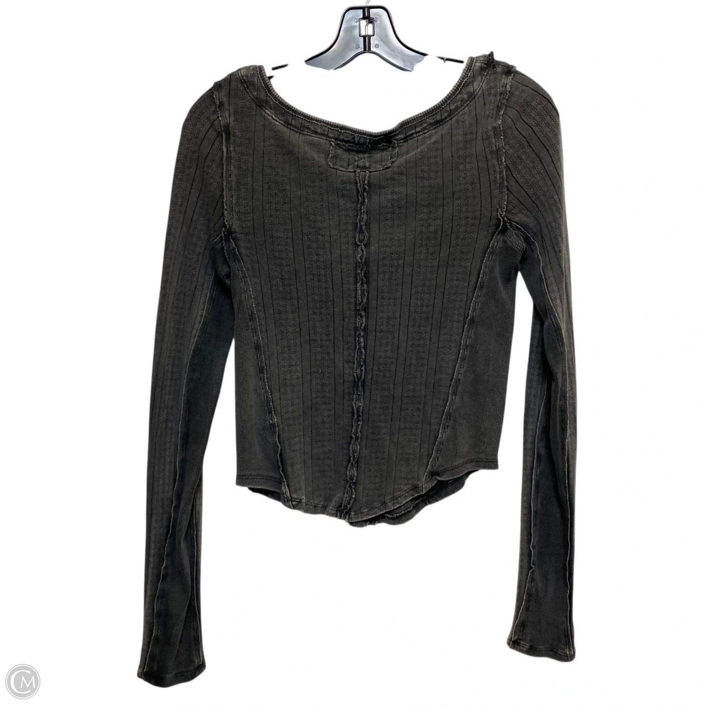 Top Long Sleeve By We The Free In Grey, Size: M