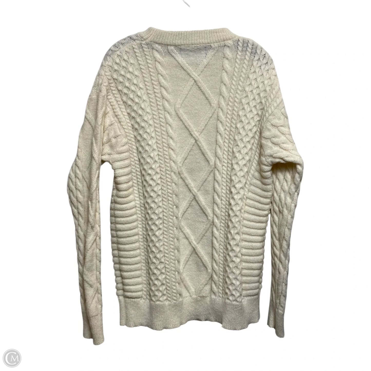 Sweater By Aelfric Eden In Cream, Size: Xl