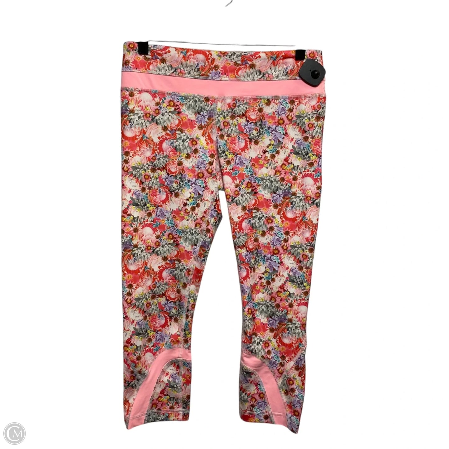 Athletic Leggings Capris Designer By Lululemon In Multi-colored, Size: M