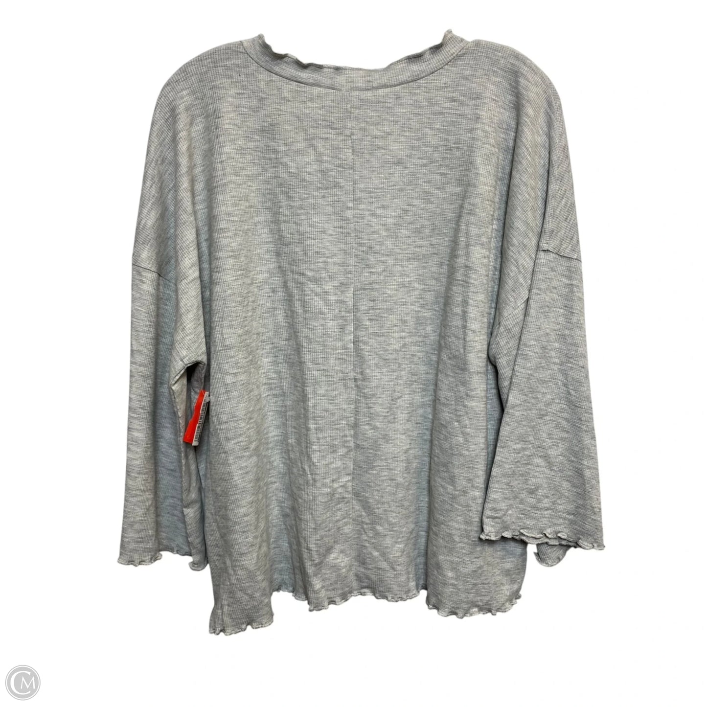 Top Long Sleeve By Knit & Cast In Grey, Size: Xl