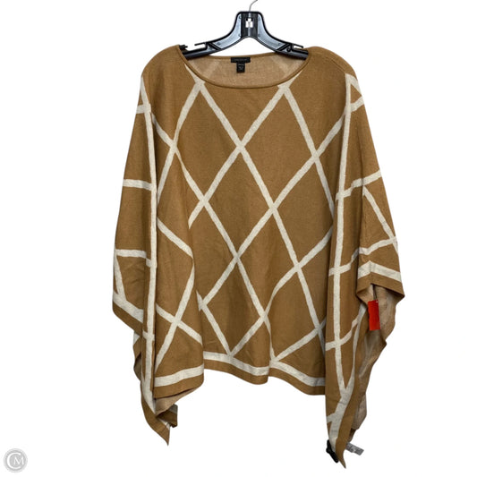 Shawl By Ann Taylor In Tan, Size: Osfm