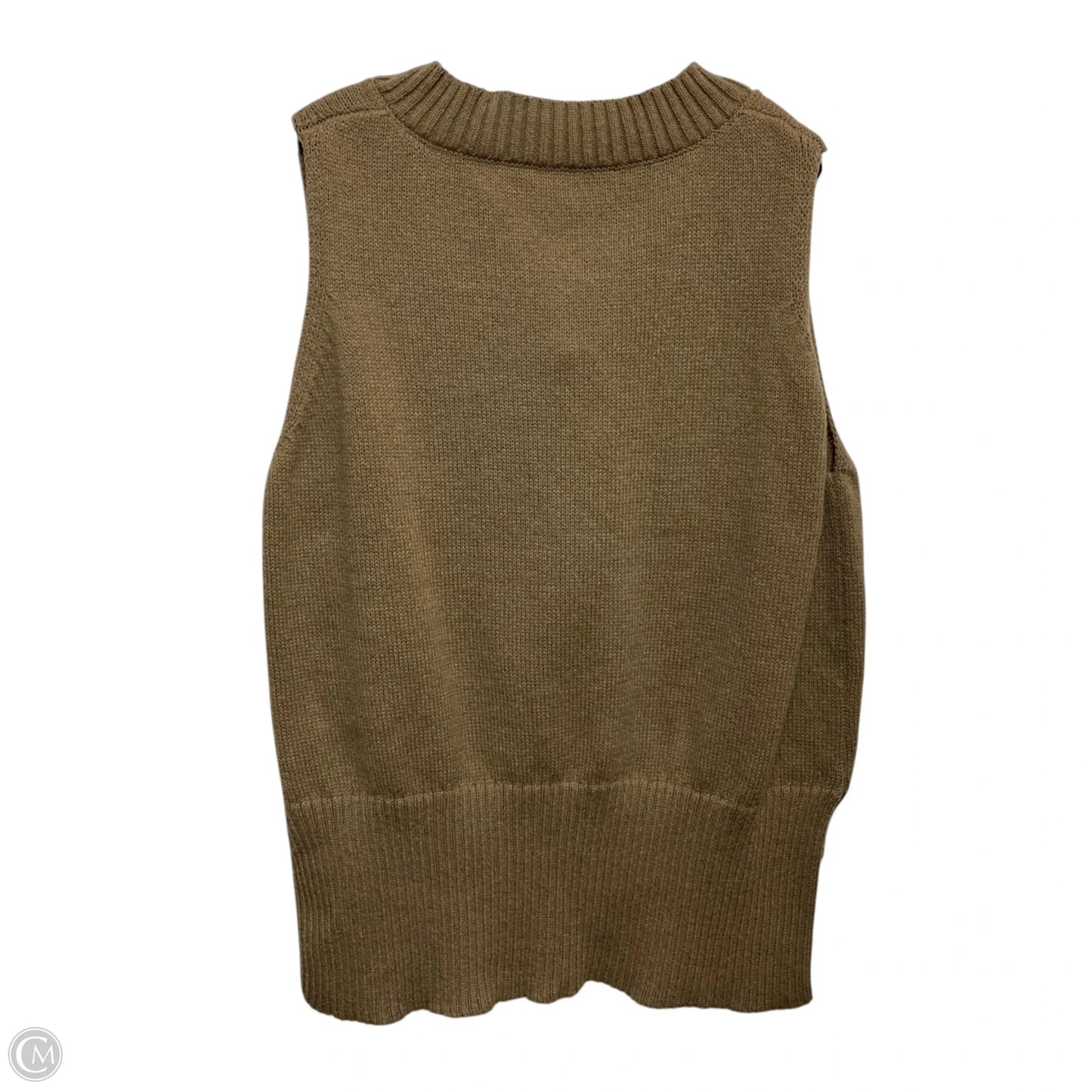 Vest Sweater By Shein In Beige, Size: L