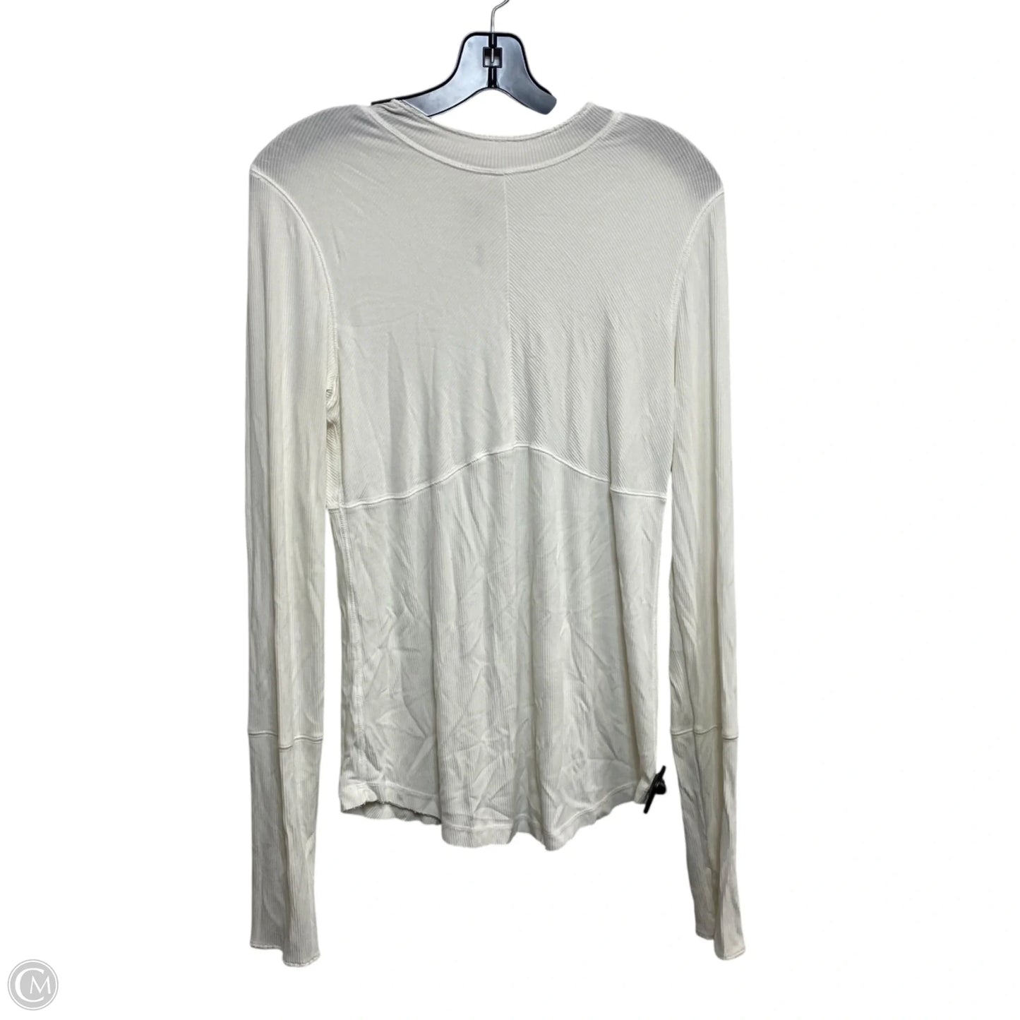Top Long Sleeve By Free People In White, Size: L