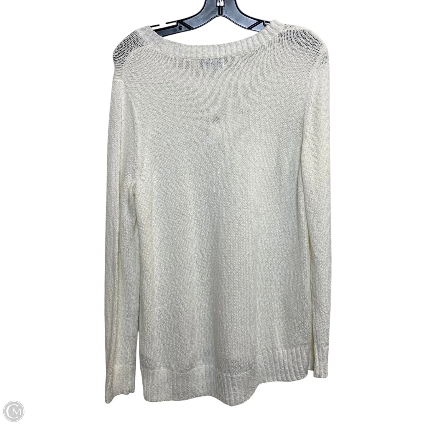 Sweater By Old Navy In White, Size: L