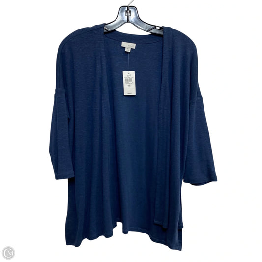 Cardigan By Pure Jill In Blue, Size: Mp