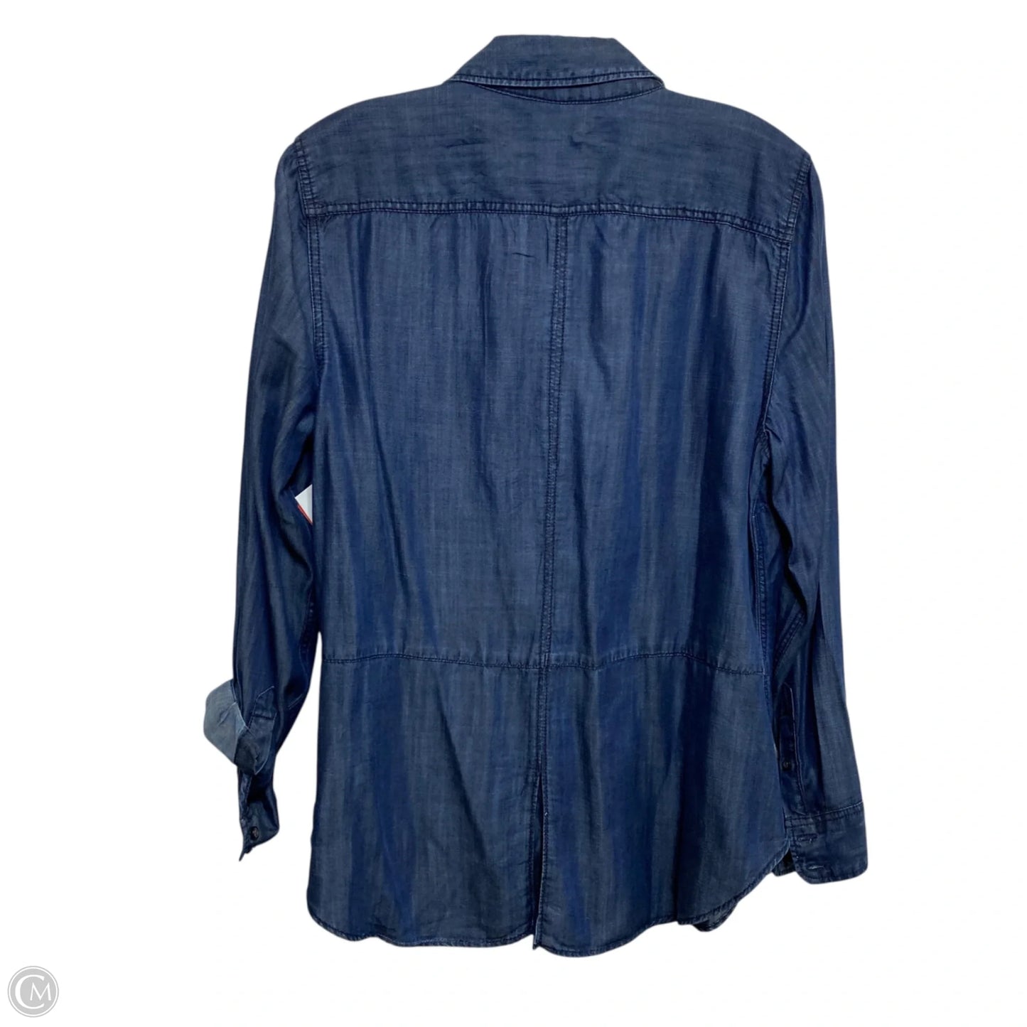 Top Long Sleeve By Talbots In Blue, Size: Lp