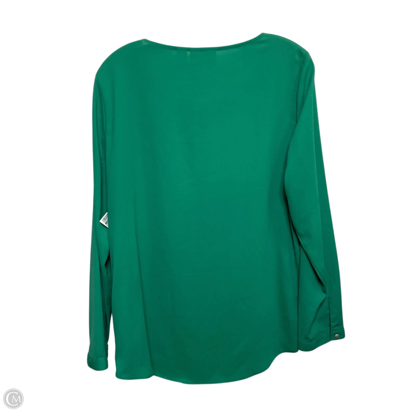 Top Long Sleeve By Chicos In Green, Size: S