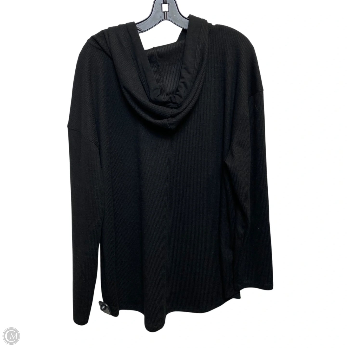 Top Long Sleeve By Time And Tru In Black, Size: 3x