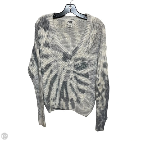 Sweater By Pink In Grey, Size: Xs