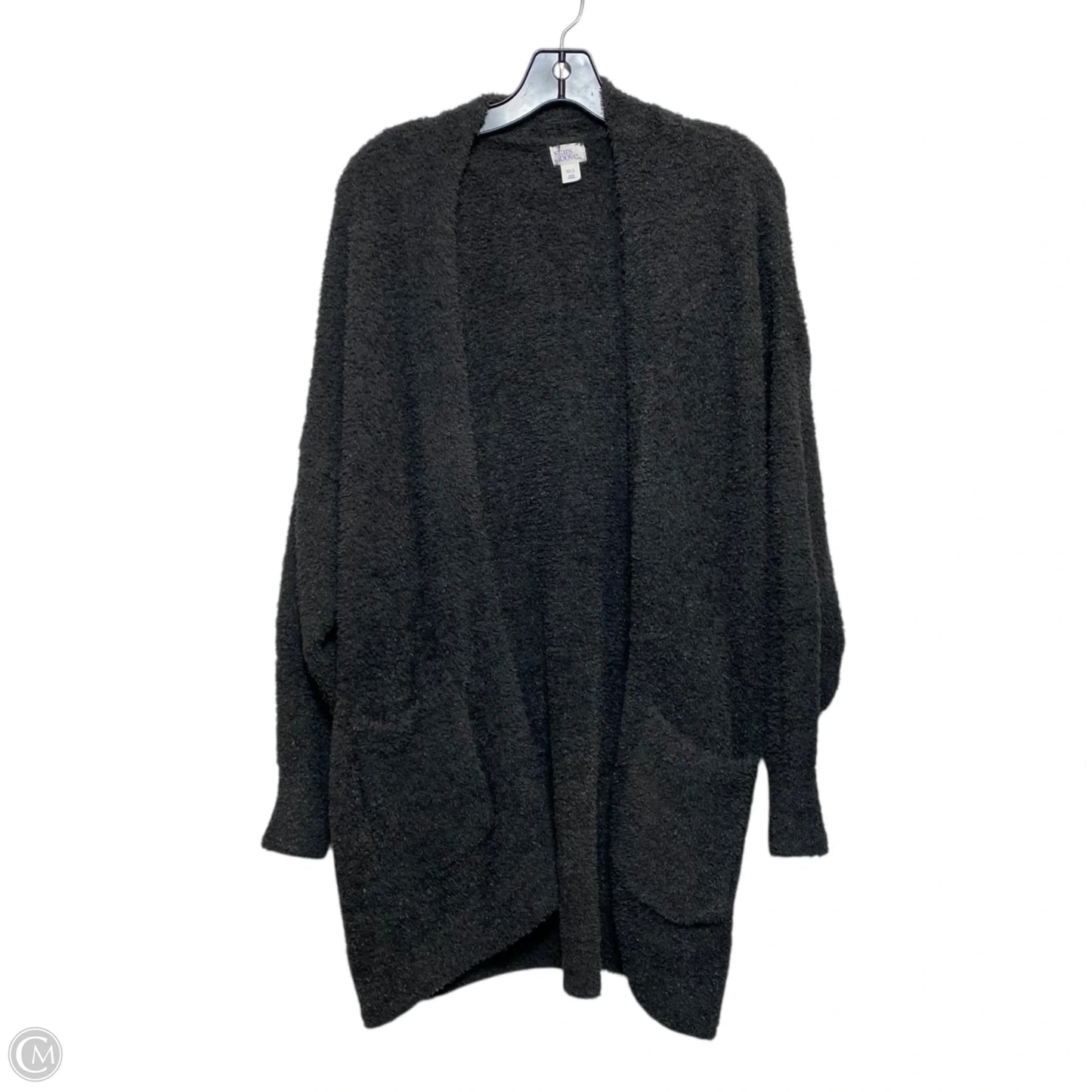 Sweater Cardigan By Stars Above In Grey, Size: M
