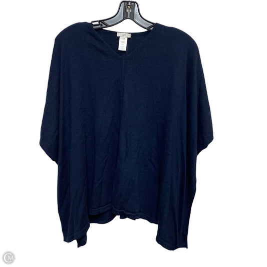 Sweater Short Sleeve By J. Jill In Blue, Size: Osfm