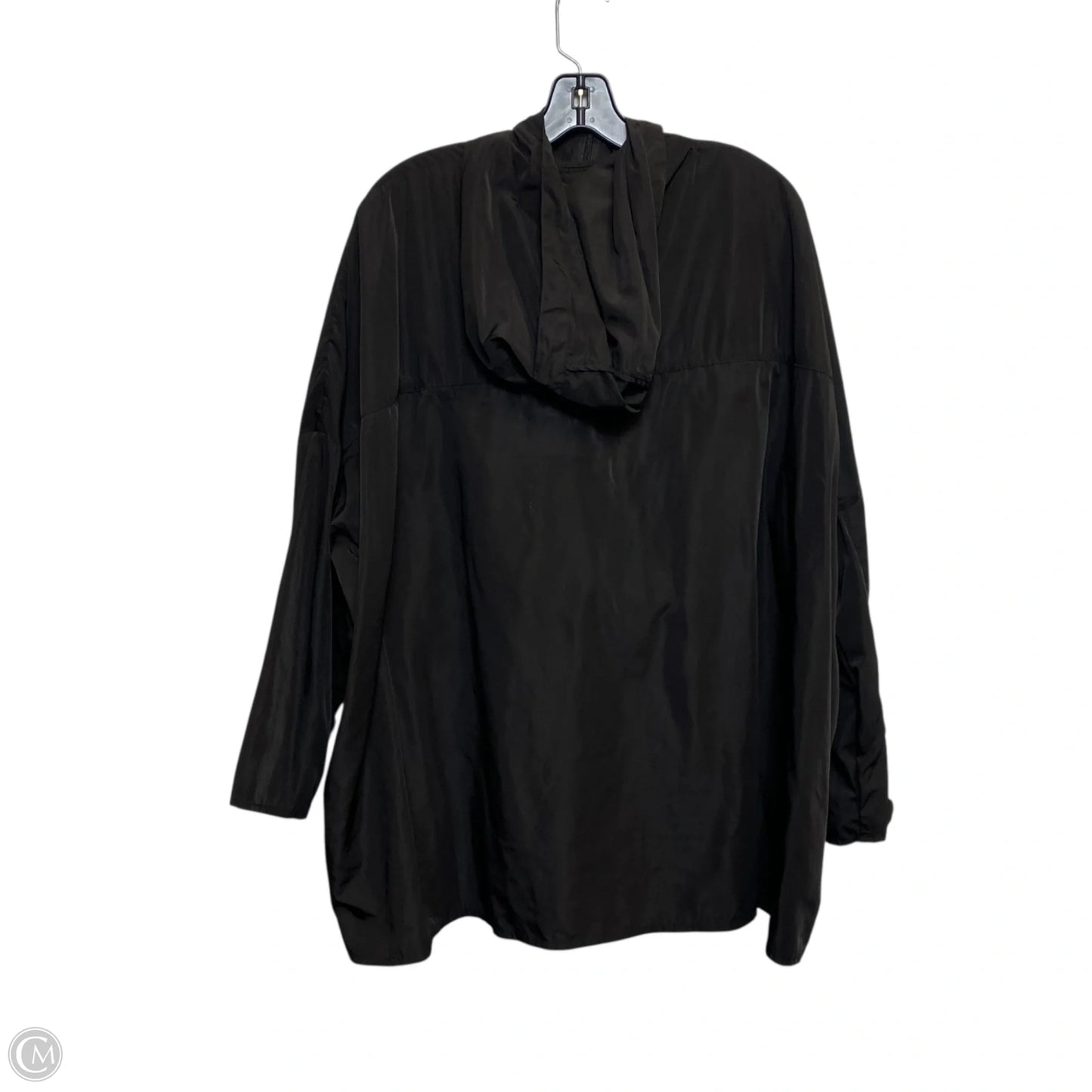 Jacket Windbreaker By Zara In Black, Size: L