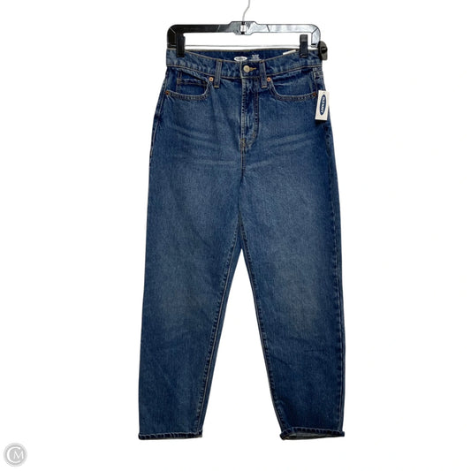 Jeans Straight By Old Navy In Blue Denim, Size: 4