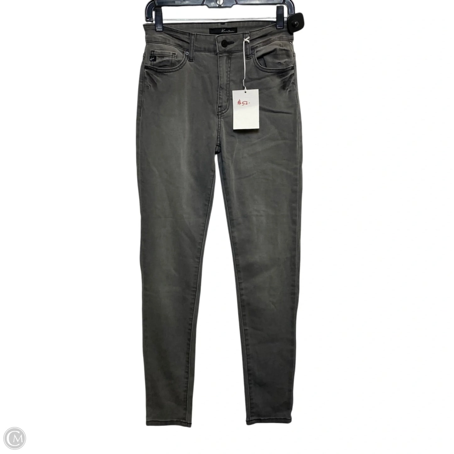 Jeans Skinny By Kancan In Black Denim, Size: 4