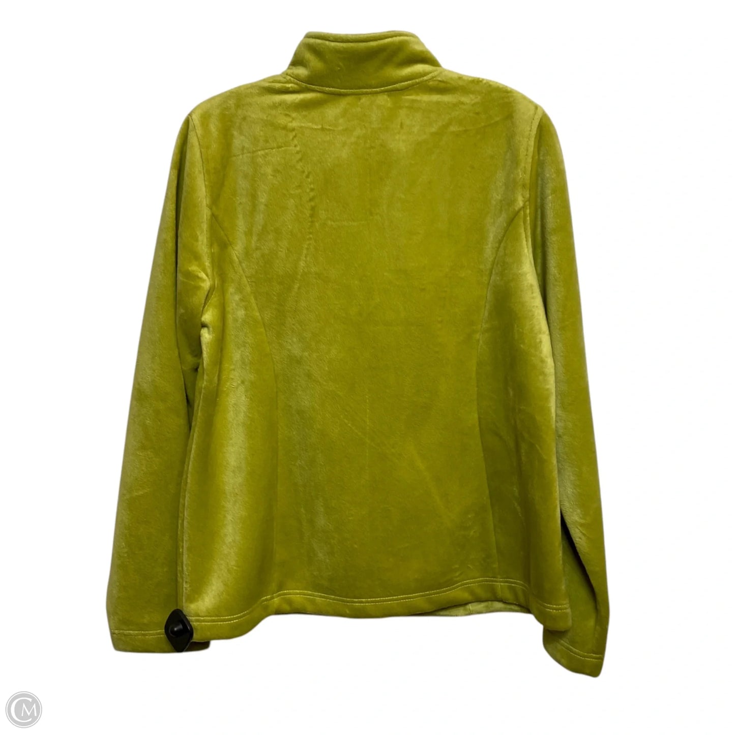 Jacket Fleece By Sandra In Green, Size: L