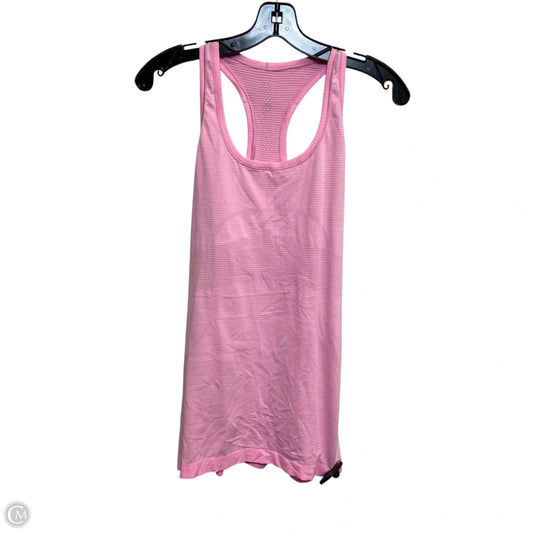Athletic Tank Top By Lululemon In Pink, Size: L