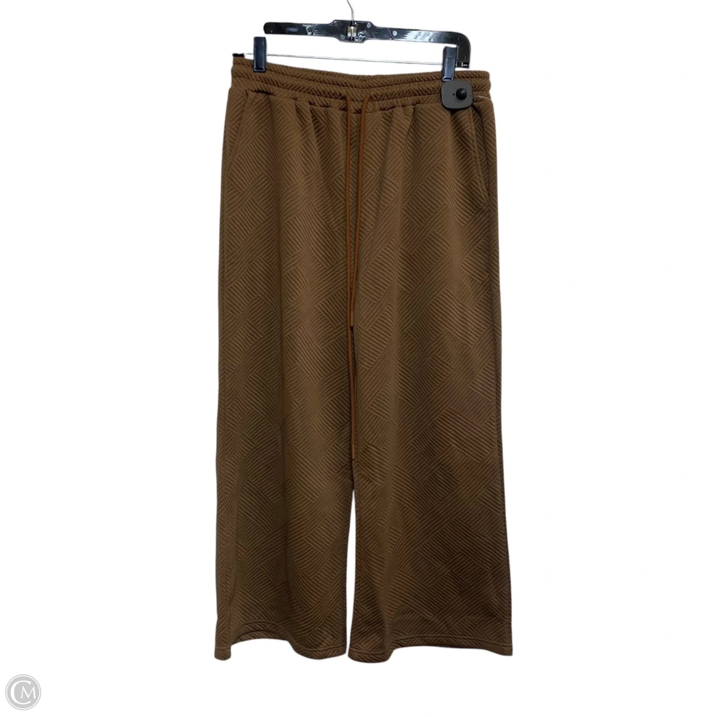 Lounge Set Pants By Clothes Mentor In Brown, Size: L