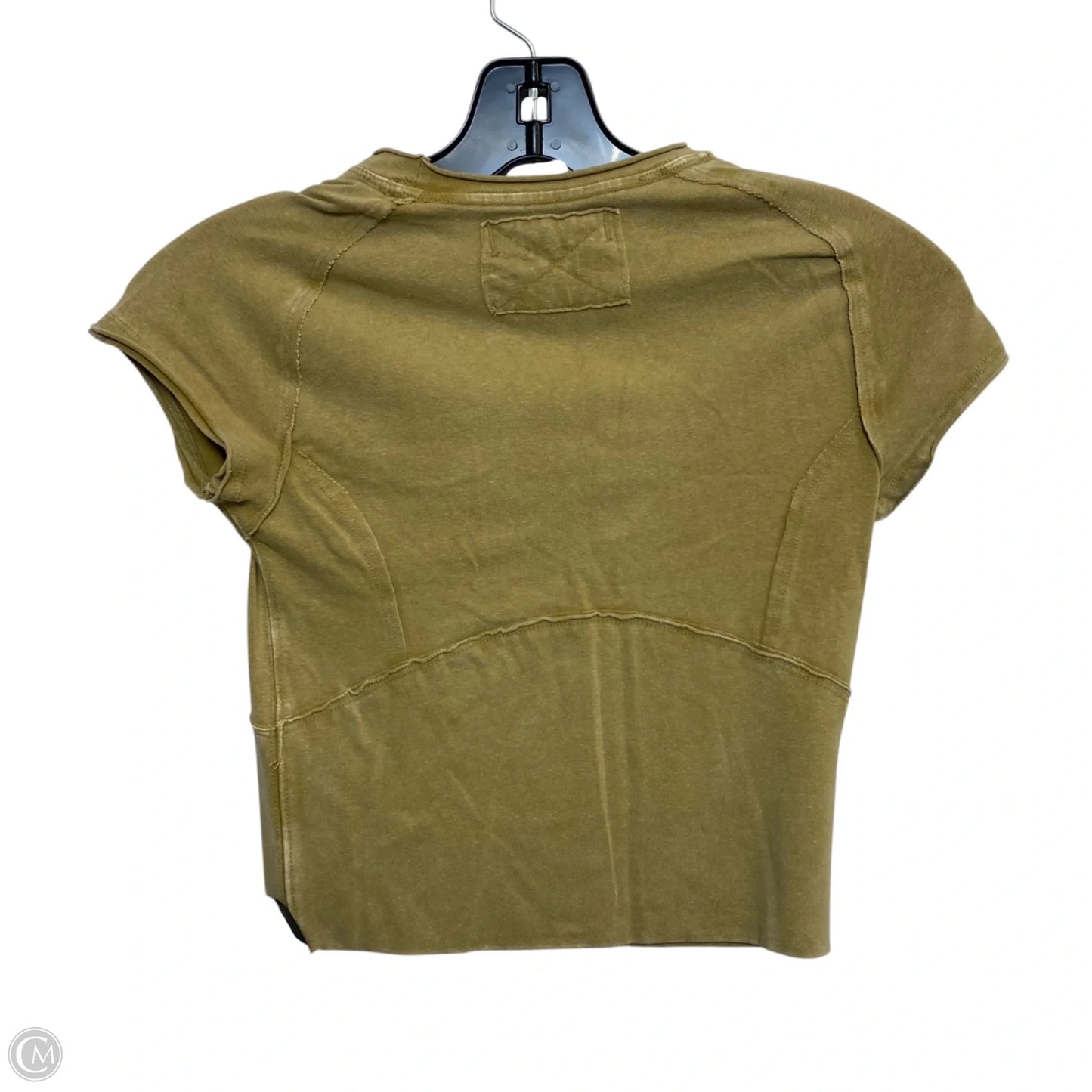 Top Short Sleeve By We The Free In Green, Size: Xs