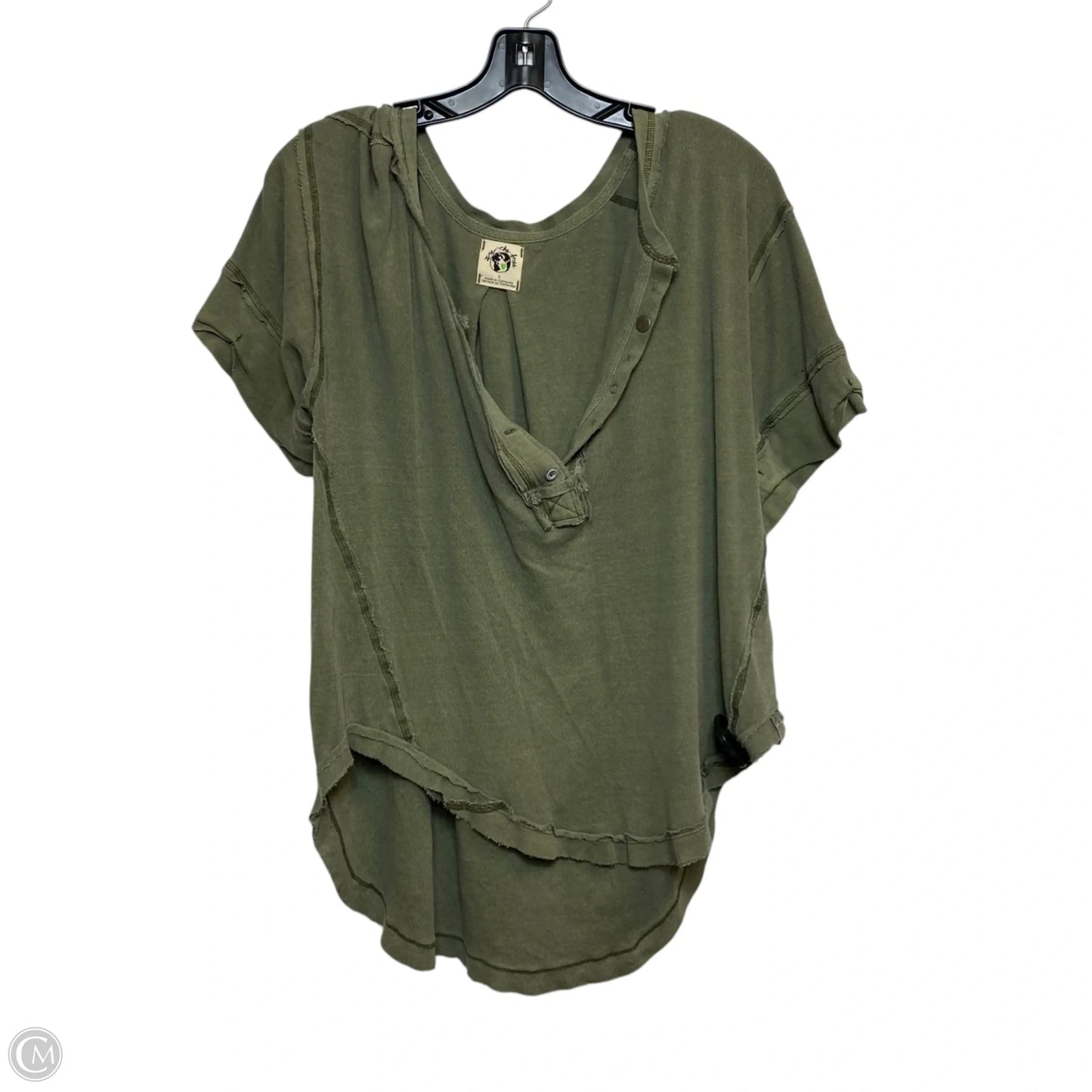 Top Short Sleeve By We The Free In Green, Size: S