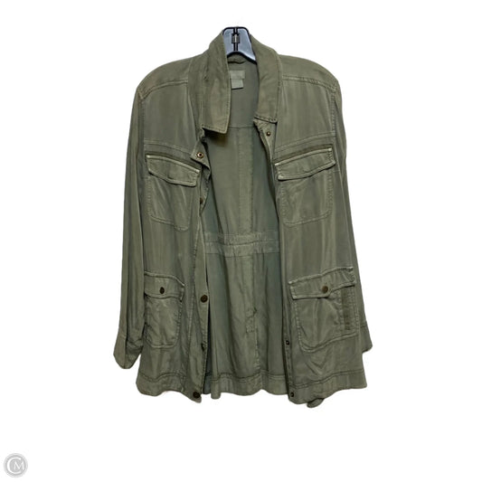Jacket Other By Chicos In Green, Size: M