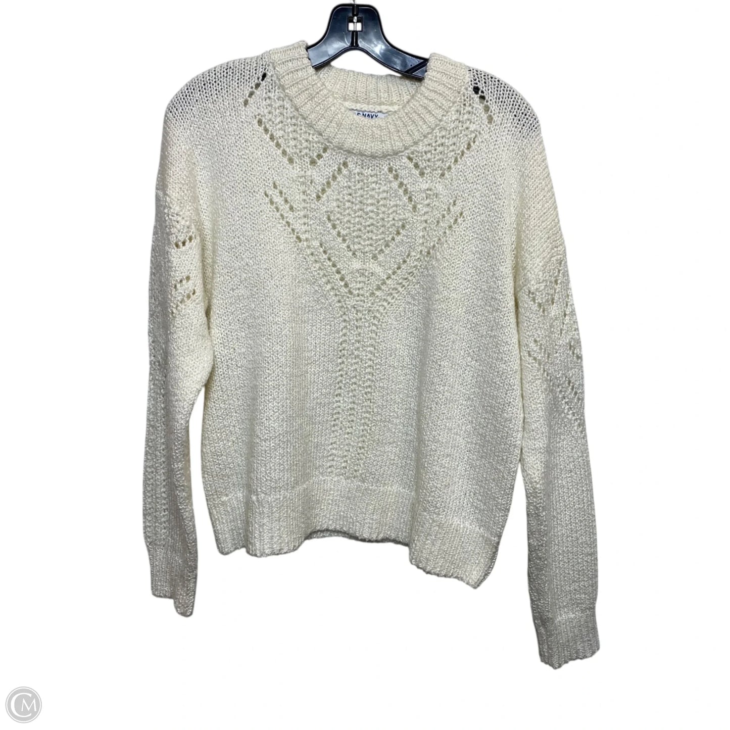 Sweater By Old Navy In Cream, Size: M