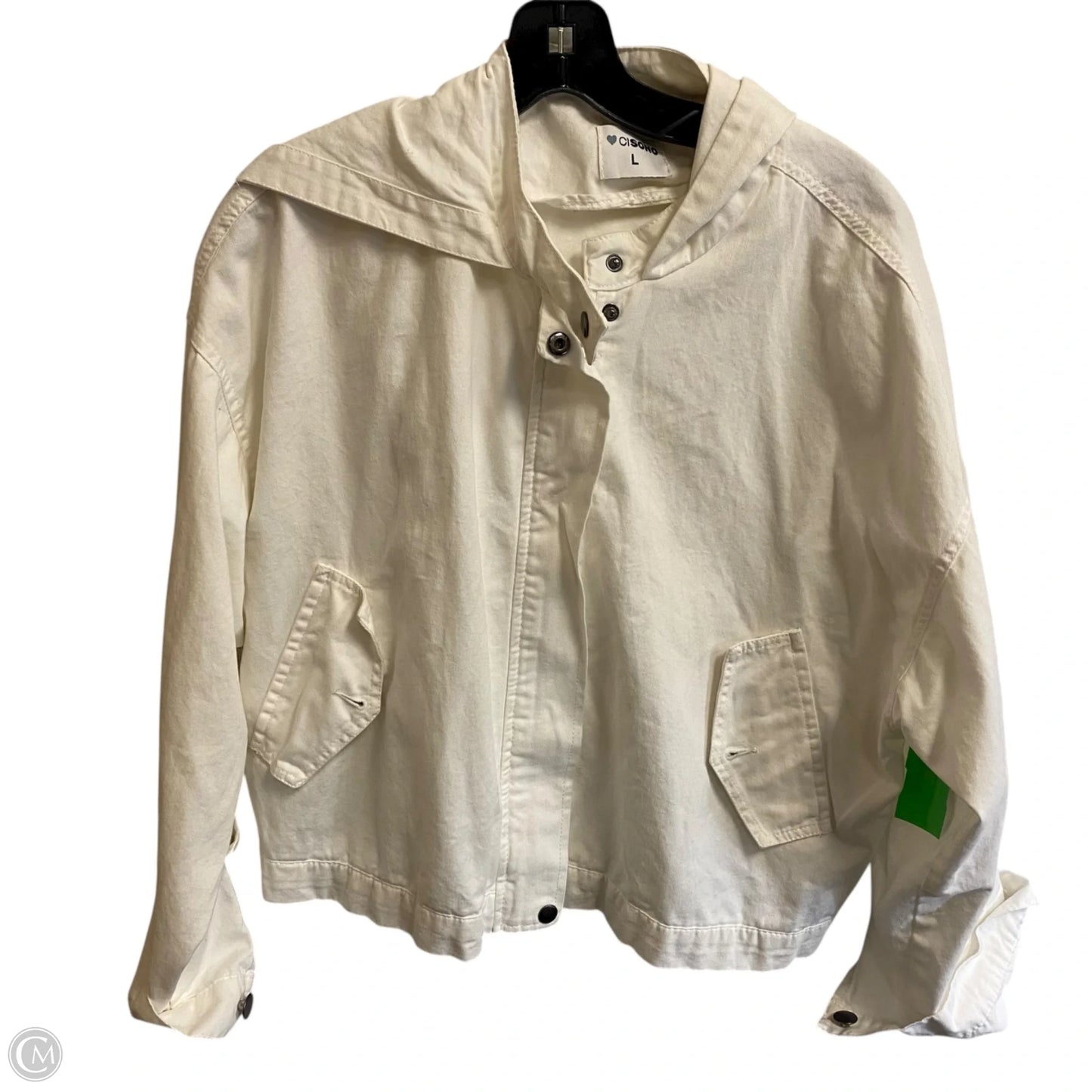 Jacket Other By Ci Sono In Cream, Size: L