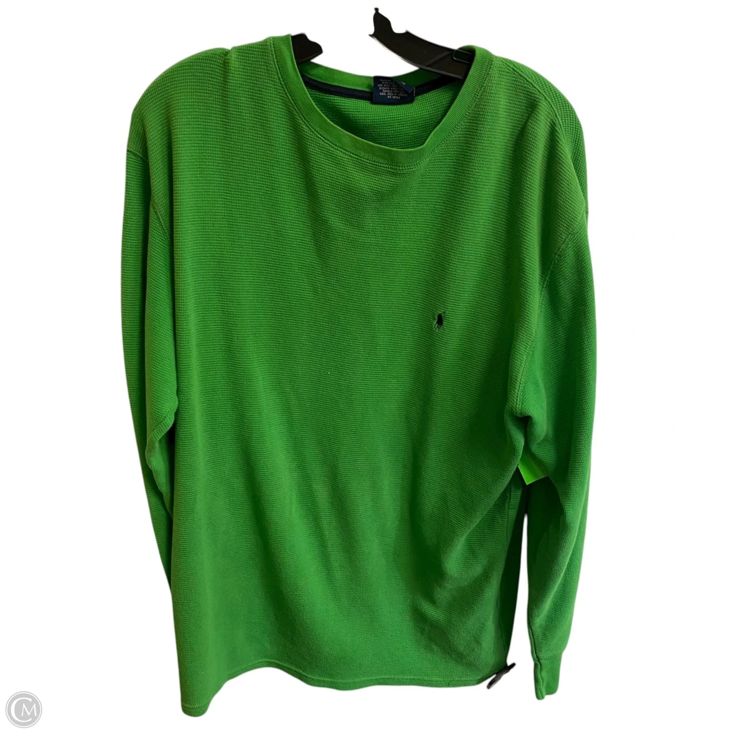 Top Long Sleeve By Polo Ralph Lauren In Green, Size: 2x
