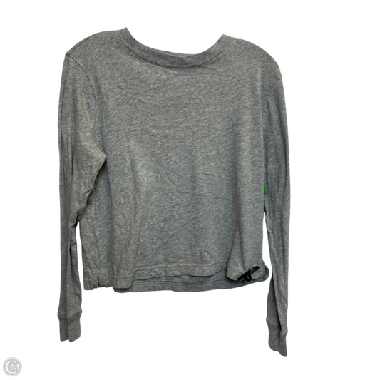 Top Long Sleeve Basic By J. Crew In Grey, Size: S