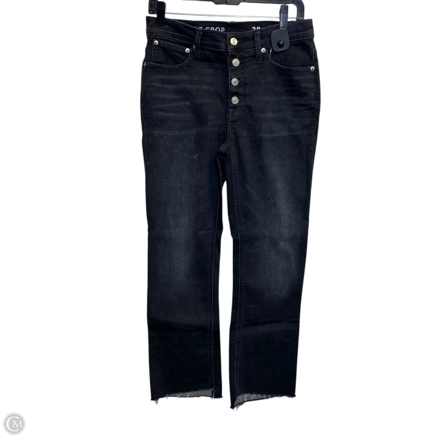 Jeans Boot Cut By J. Crew In Black Denim, Size: 6