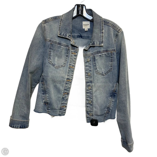 Jacket Denim By Kensie In Blue Denim, Size: S