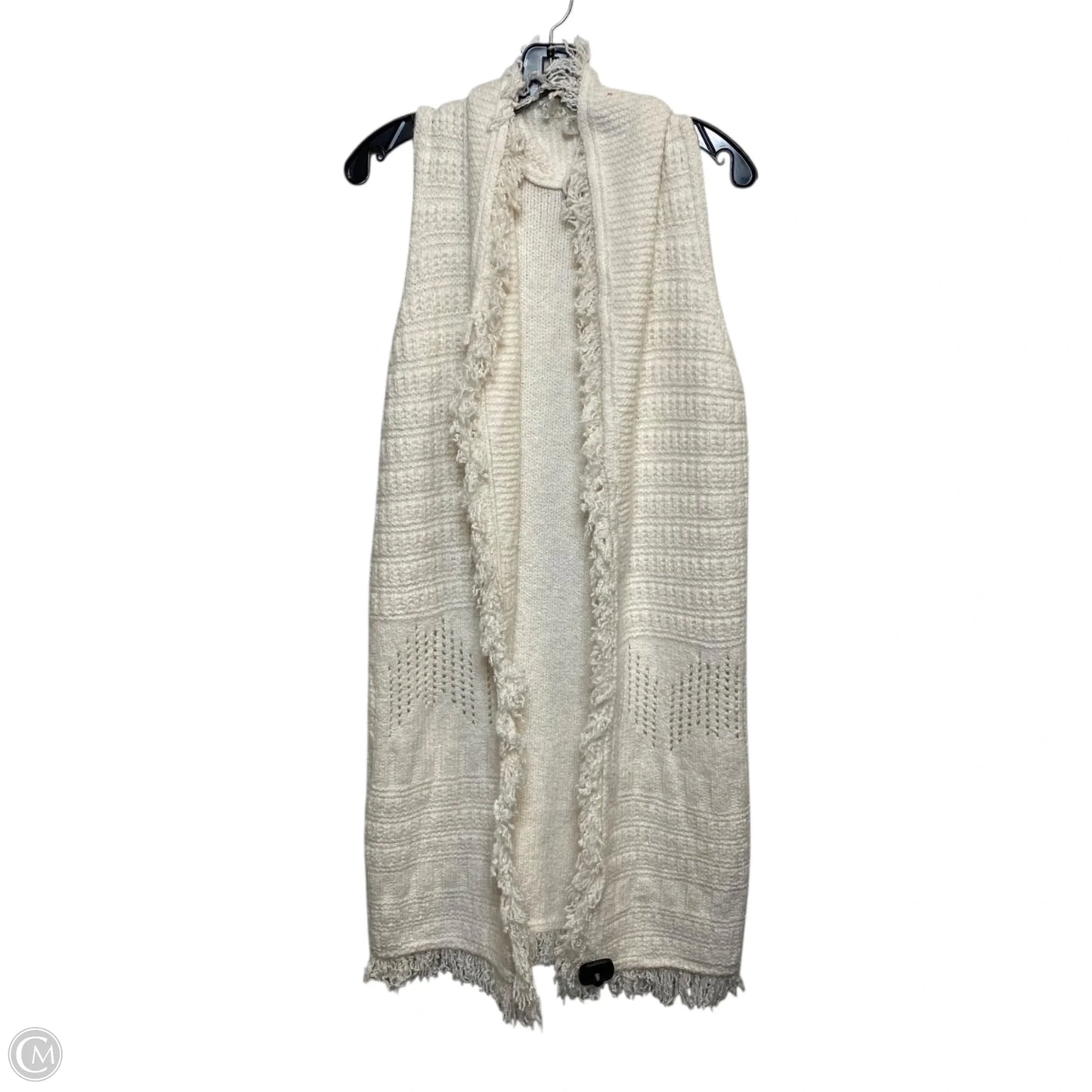 Vest Sweater By Sincerely Jules In Cream, Size: S