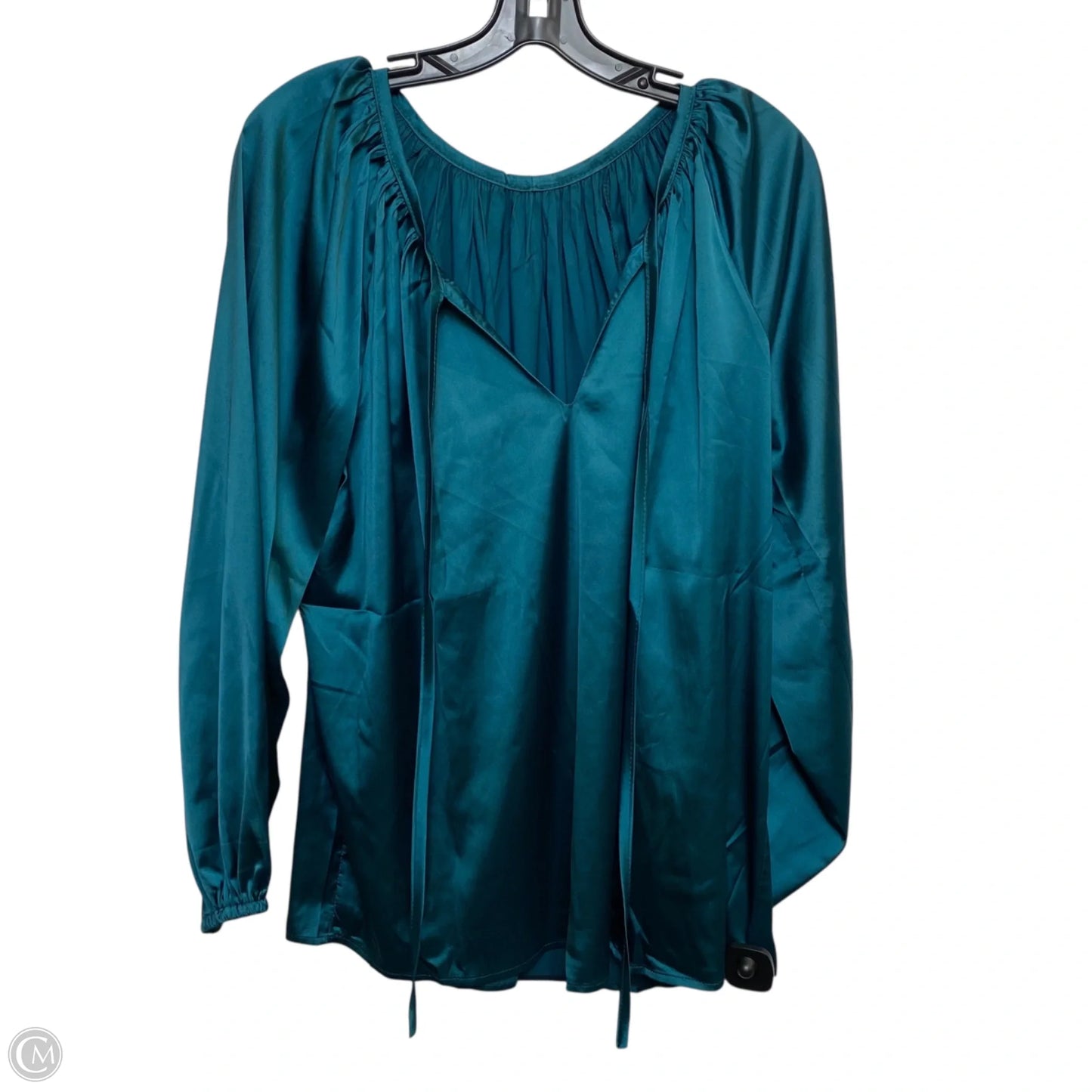 Top Long Sleeve By Clothes Mentor In Green, Size: Xl