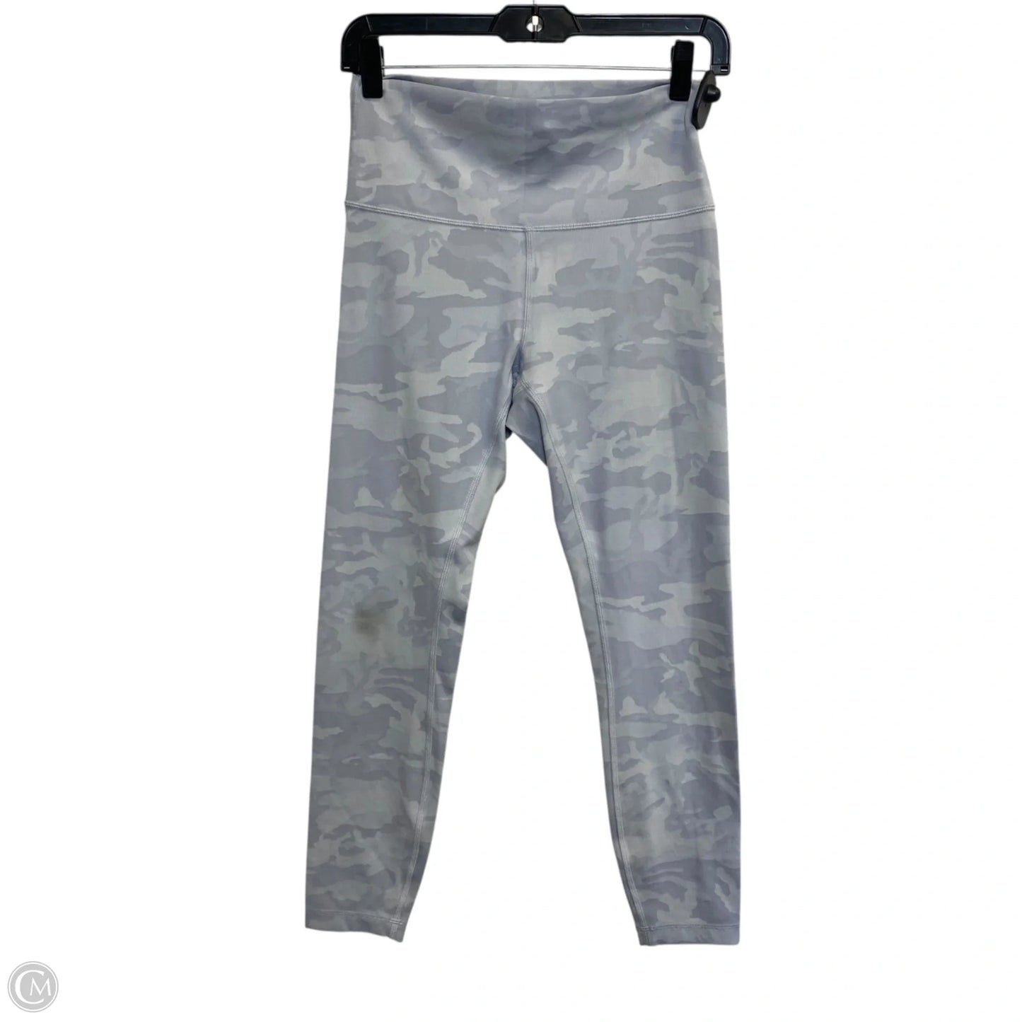 Athletic Leggings By Lululemon In Grey, Size: 8