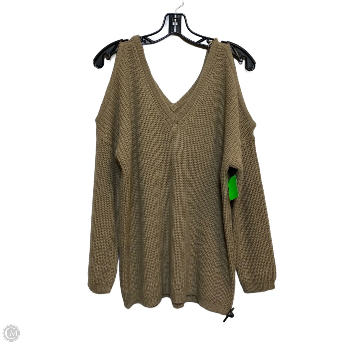 Sweater By Ambiance Apparel In Brown, Size: L