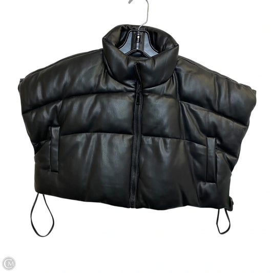 Vest Puffer & Quilted By Akira In Black, Size: L