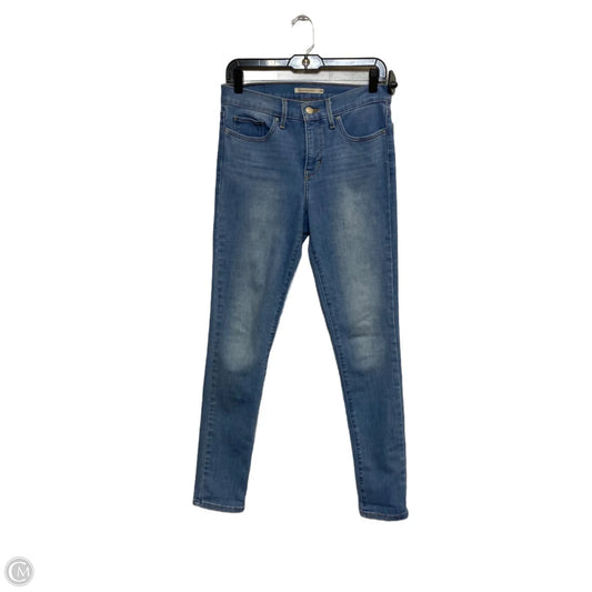 Jeans Skinny By Levis In Blue Denim, Size: 6