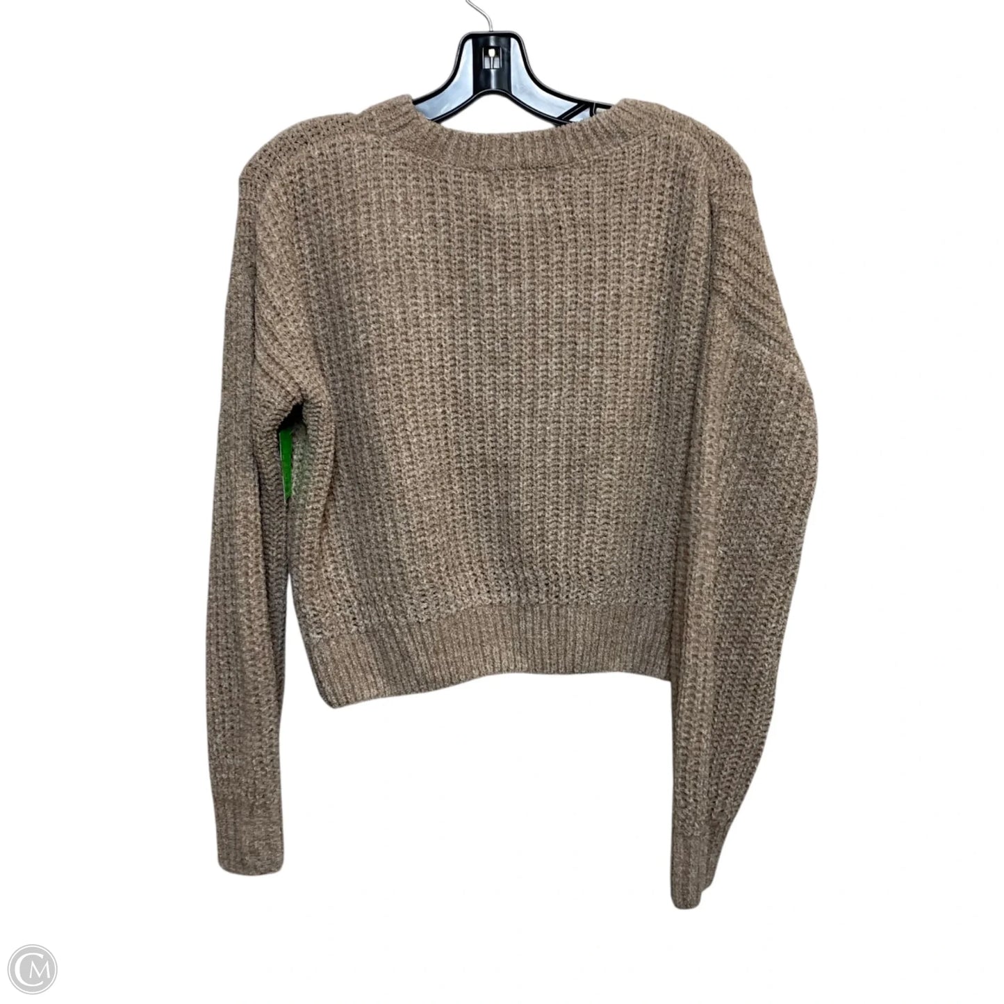 Sweater By Clothes Mentor In Tan, Size: M